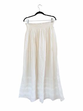 Billabong white maxi boho skirt